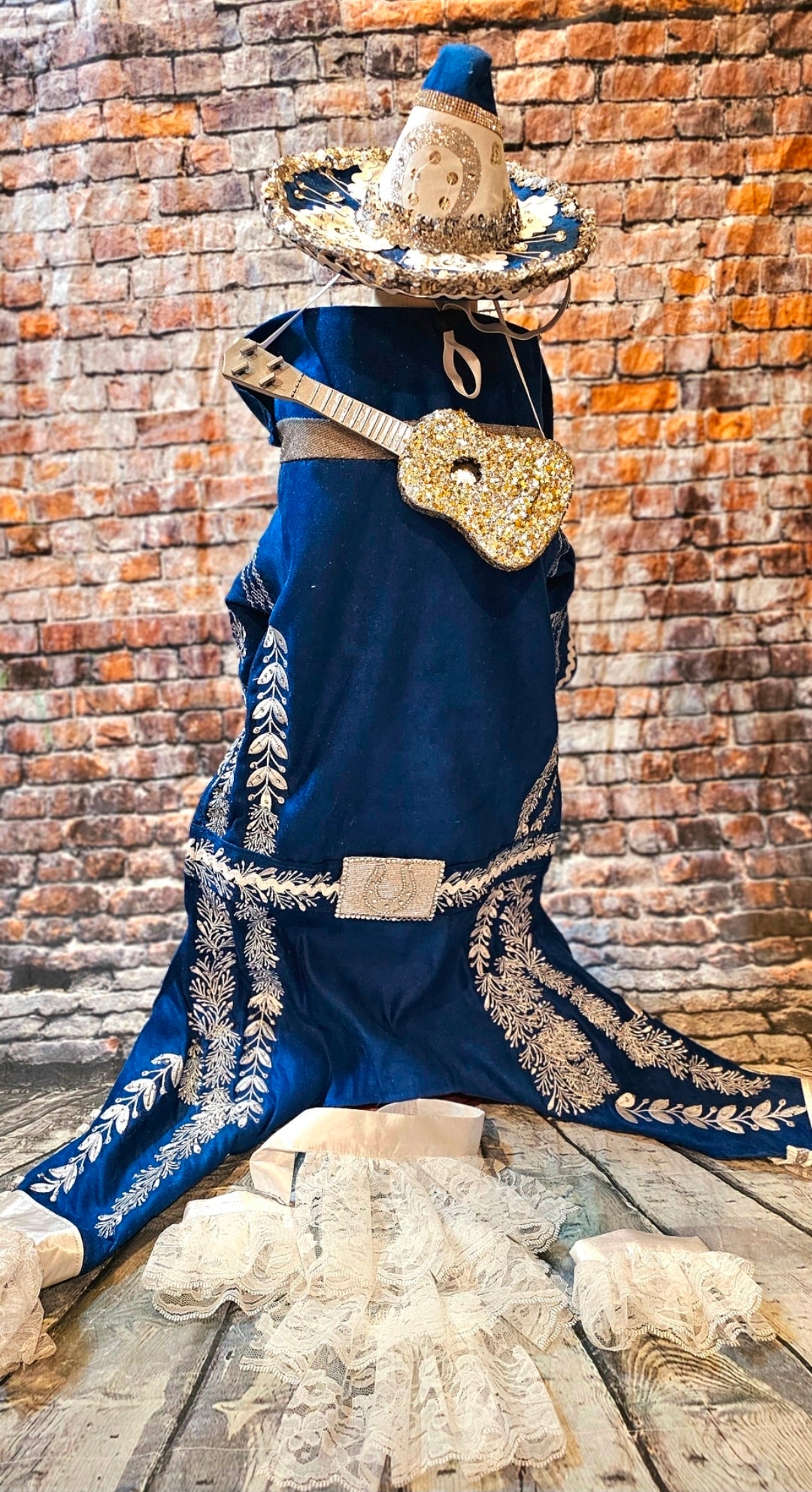 Mariachi Pet costume, Mariachi dog costume, Charro pet costume, Cinco De Mayo Pet Costume