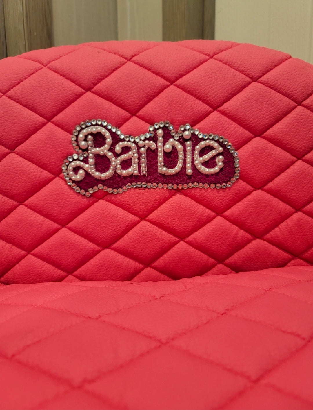 Barbie contemporary pet chair, luxury Barbie pet bed, arclic leg pet bed