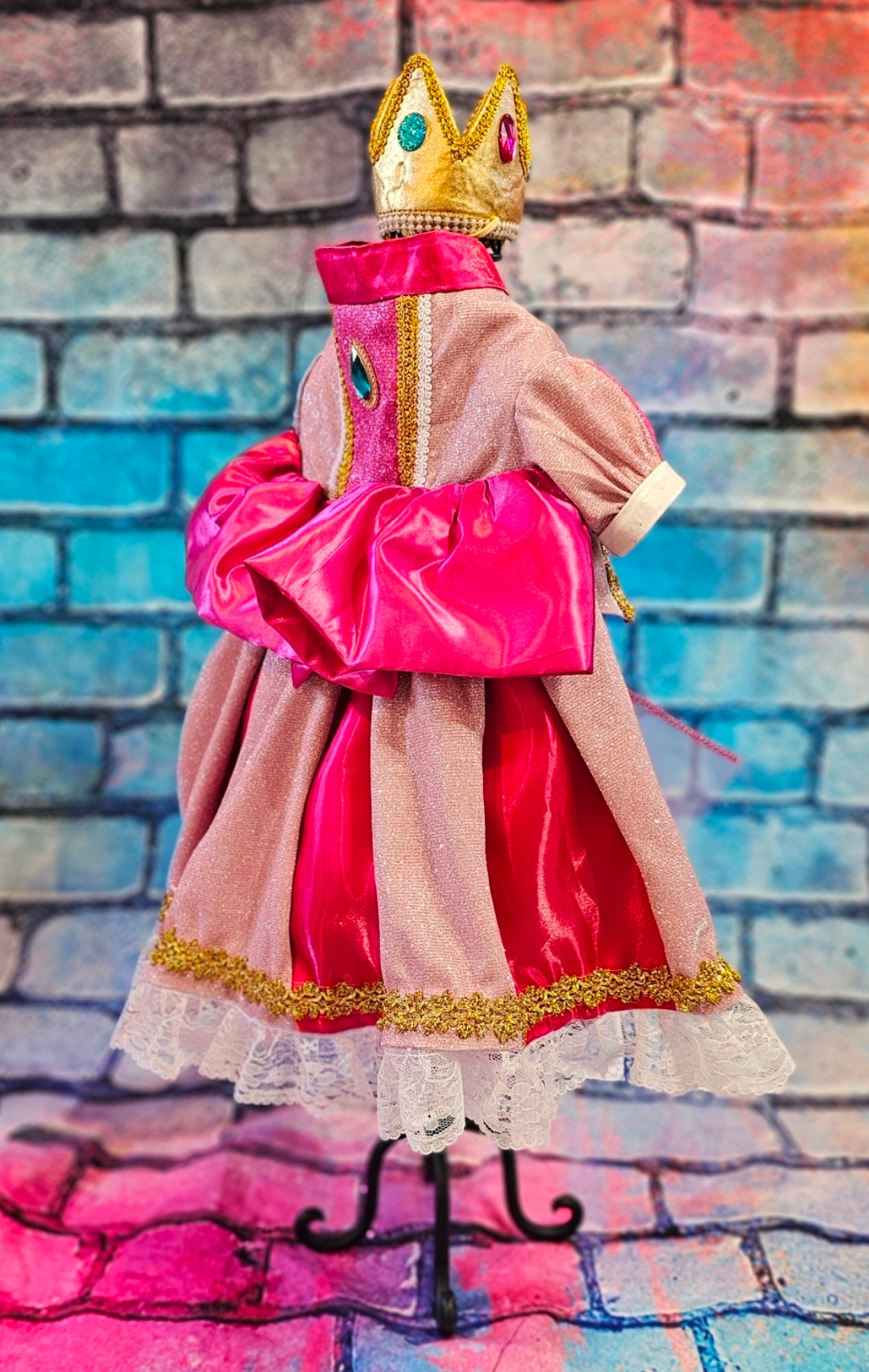 Princess Peach Pet Dress, Glitter Princess Peach pet costume