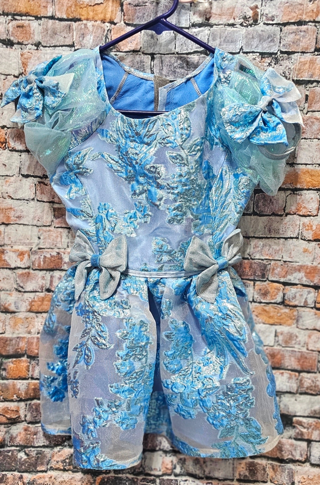 Brocade flower pet dress, Bridgerton inspired pet dress