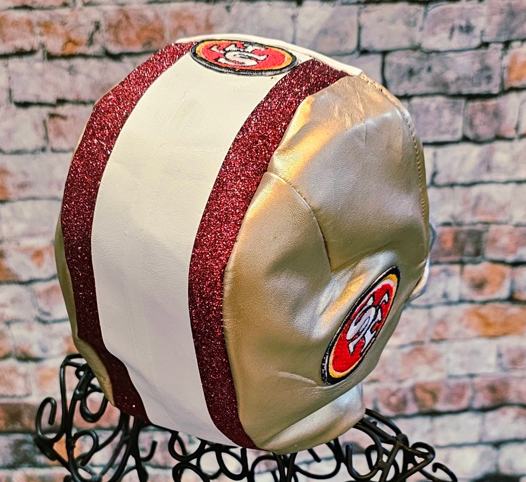 Football pet helmet, custom helmet for pets, nfl inspired football helmet