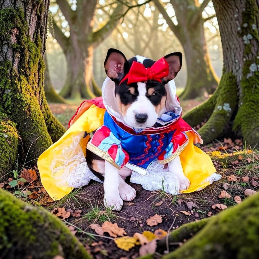 Snow White Pet Costume, Snow White Dog Costume, Snow White Cat Costume