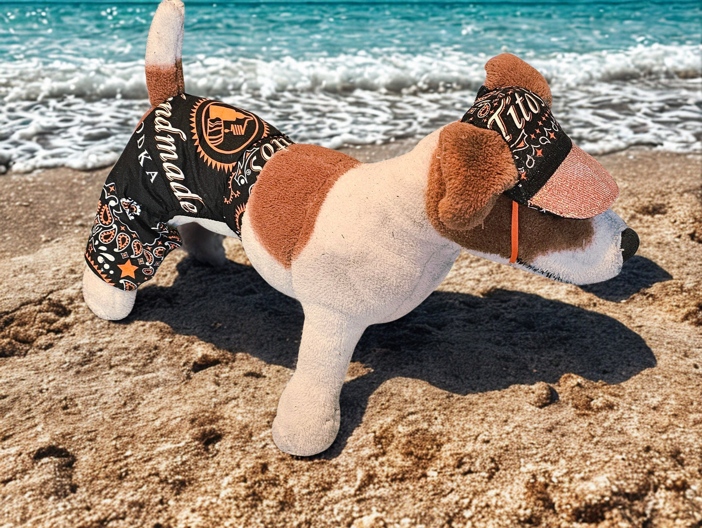 Tito's pet swimming trucks, pet bathing suit, Tito's pet shorts