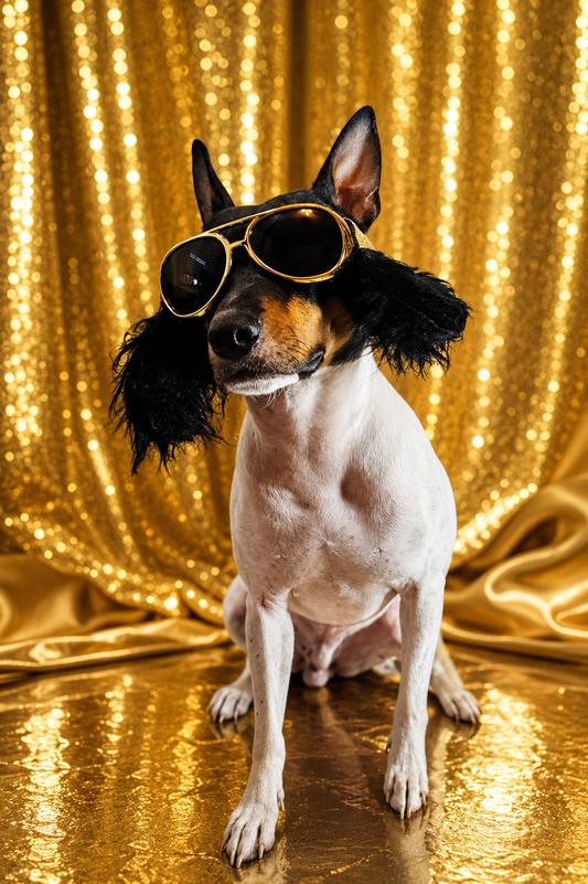 Elvis pet glasses, elvis dog glasses and sideburns, king of rock and roll pet glasses, costume pet glasses, costume dog glasses, elvis pet