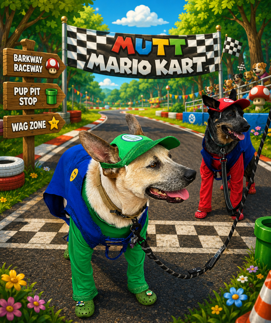 Mario pet costume, Luigi pet costume, Mario dog costume, Luigi dog costume