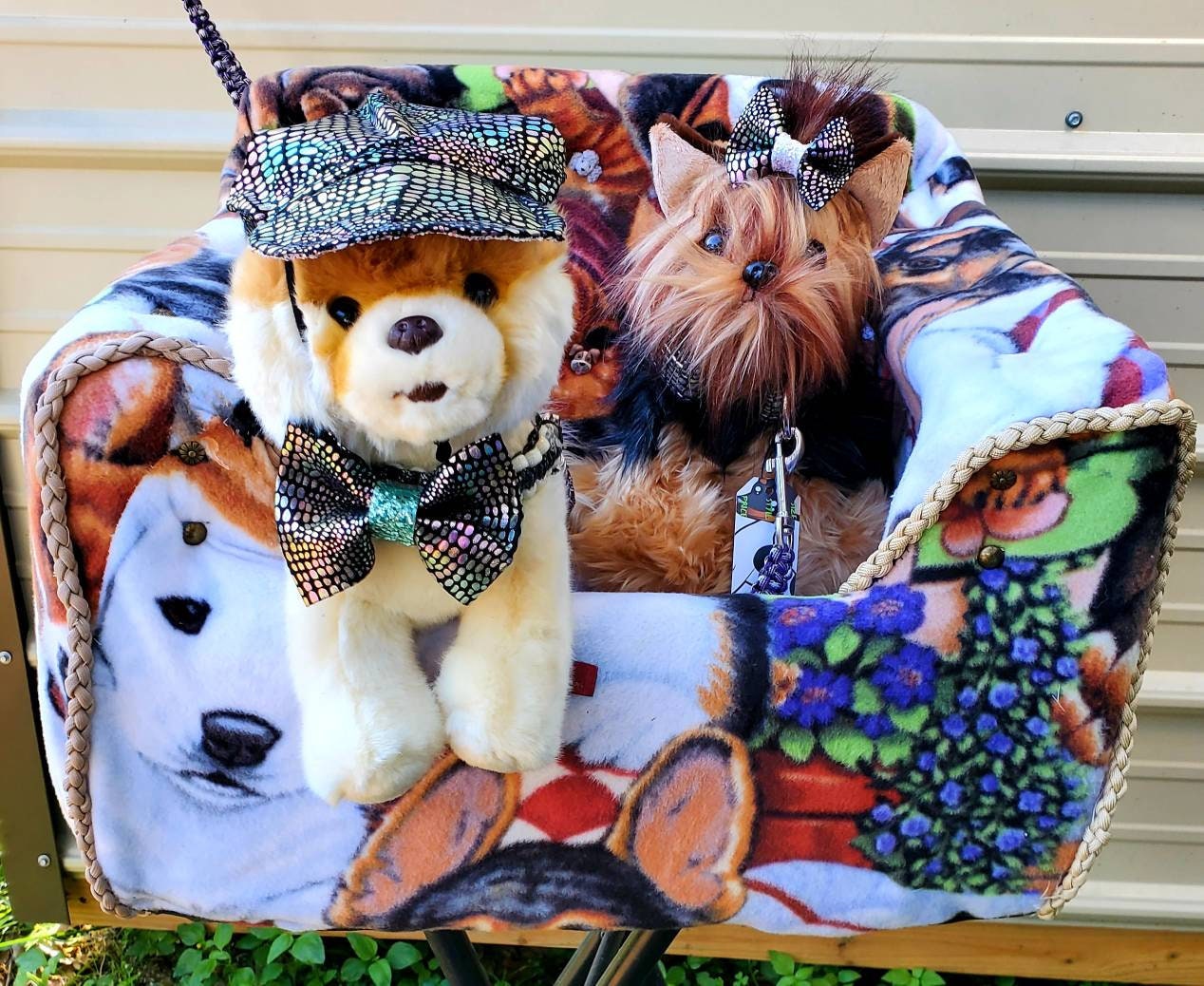 Pet, Cat, Dog Car Booster Seat/Pet Bed Dog Car Seat for Dogs Cat Car Seat