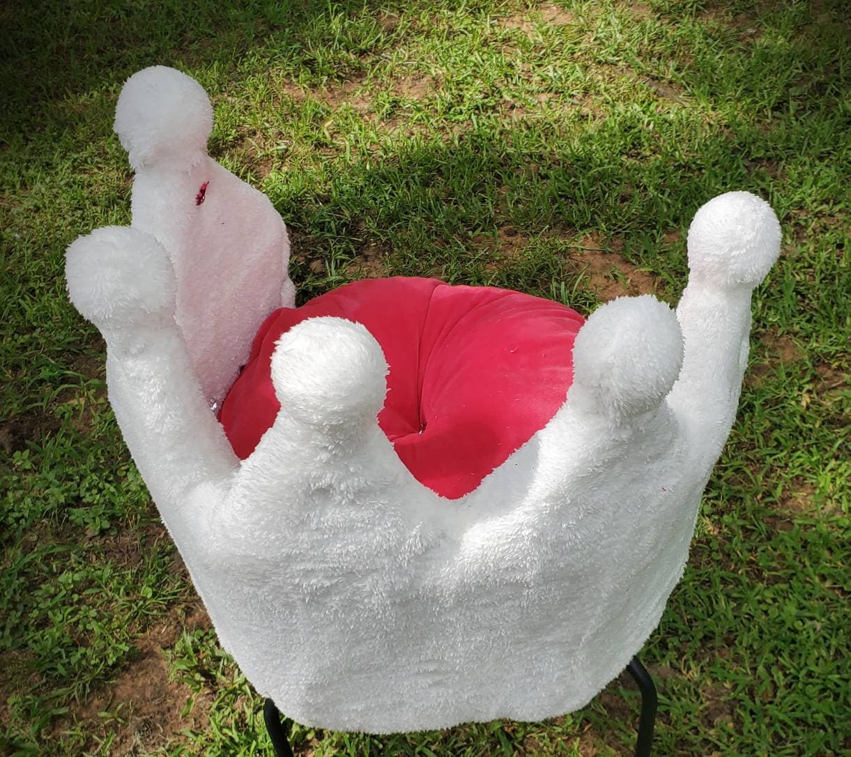 Small White Crown Pet Bed, royalty pet bed, Crown Cat Bed Crown Dog Bed, White Pet Bed, Luxury Crown Pet Bed, dog luxury bed, cat luxury bed