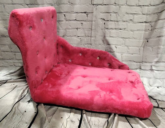 Hot Pink Pet Chaise Bed, Fushia Pet Chaise Bed, Chaise dog bed, Chaise, Cat bed, Chaise Pet Bed, Luxury pet Chaise Lounge,Cat Chaise bed