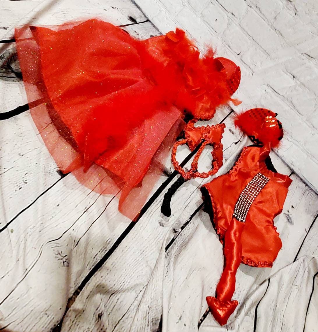 Devil femalePet Costume, Devil Pet Harness, Devil dog Costume, Devil Cat Costume, Halloween Devil Costume, Halloween Pet Costume, Diablo Pet