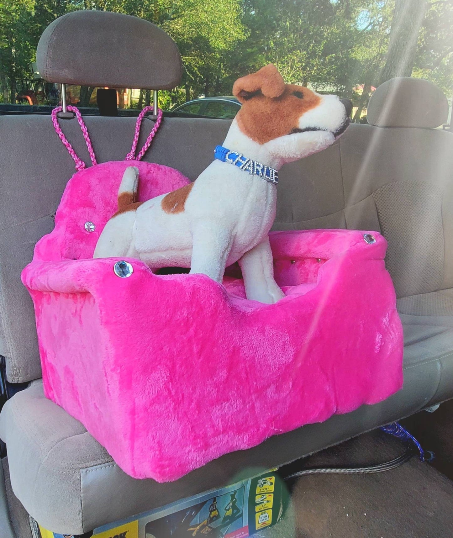 Custom Design your Pet Booster Seat, dog booster seat, cat booster seat, dog bed for the car, booster seat for pets, pet car seat, dog car