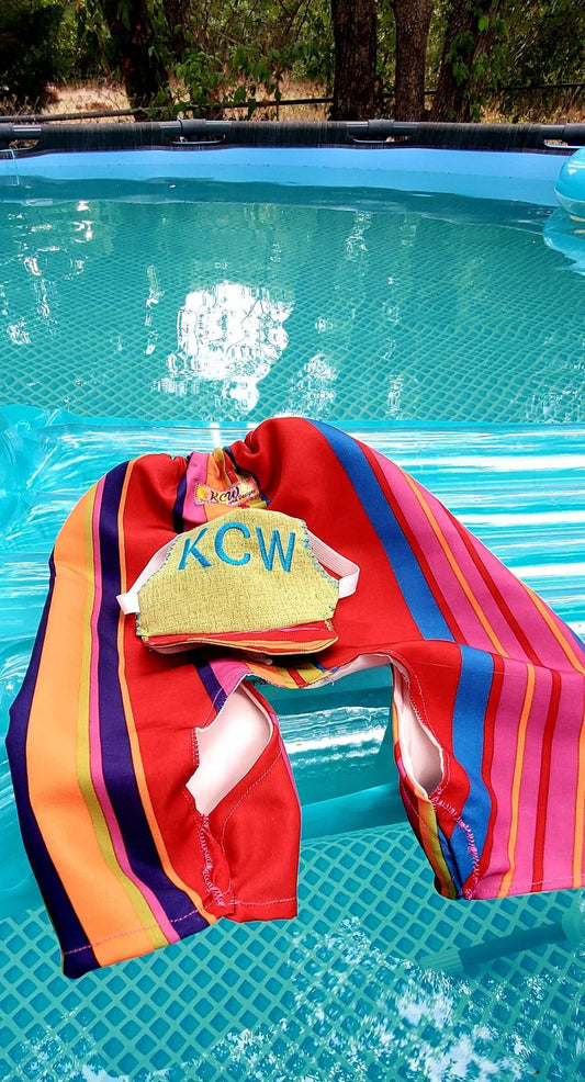 Pet swimming trunks, pet swimming shorts, dog swimming shorts, cat swimming shirts, personalize pet hat combo, pet hats, dog hats, cat hats