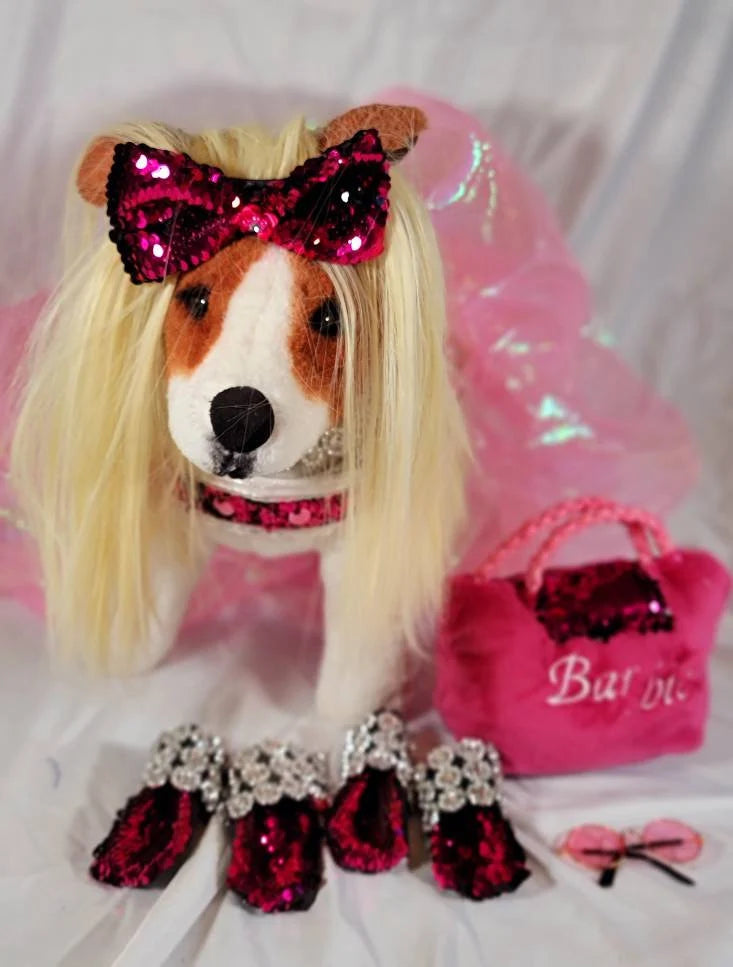 Pet Wigs, dog wigs, cat wigs, wigs for pets, Halloween Pet wigs, blond pet wig, brown pet wig, black pet wig, ponytail pet wig, wigs for dog