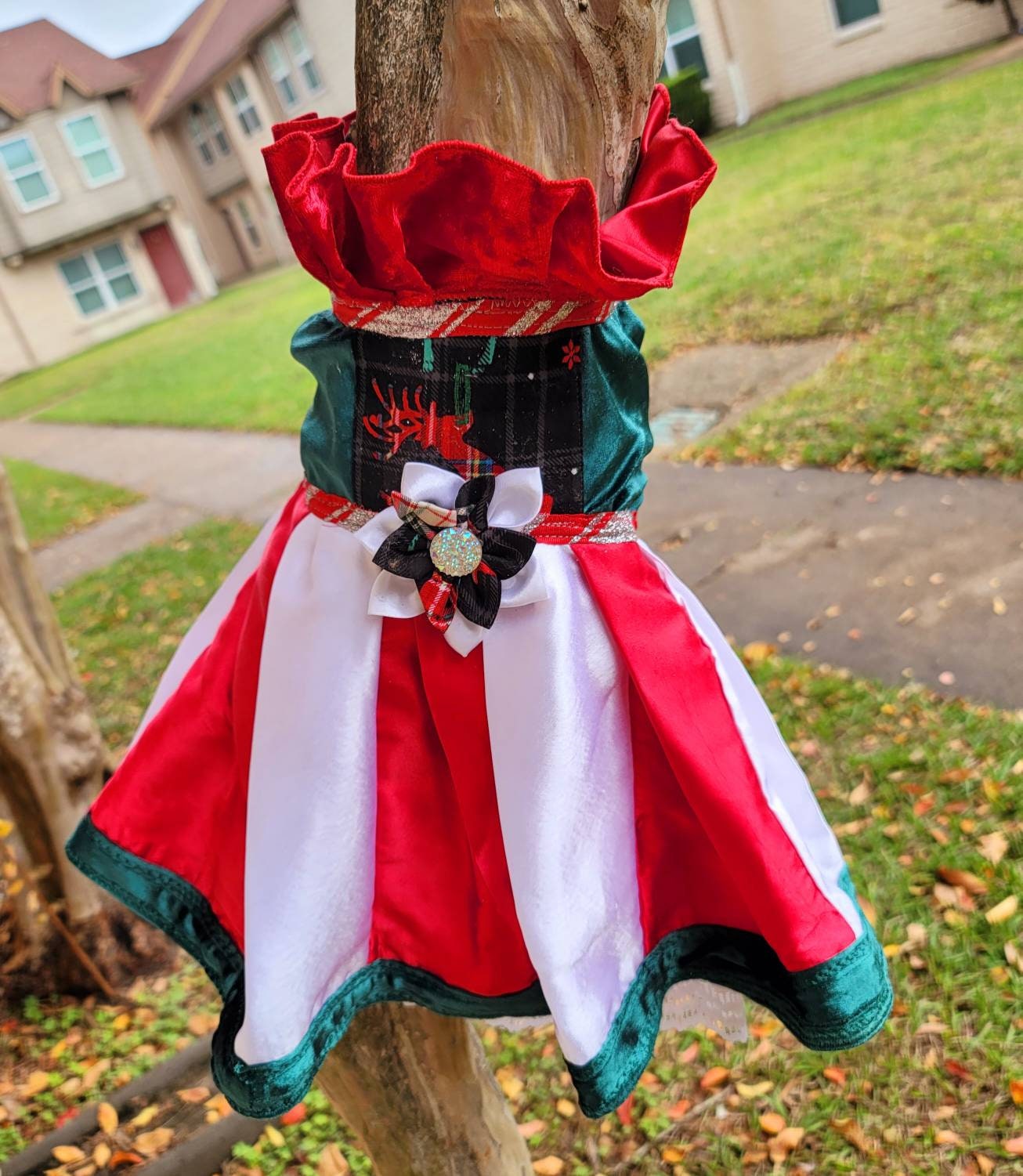 Pet holiday dress, pet Christmas dress, Christmas Pet dresses, Christmas cat dresses, Christmas dog dresses, holiday Pet dresses
