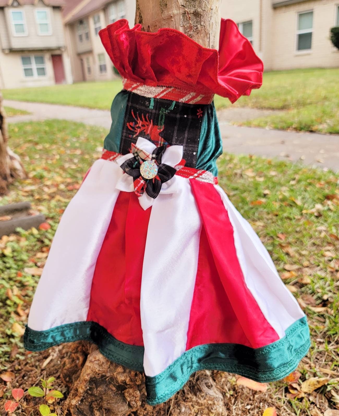 Pet holiday dress, pet Christmas dress, Christmas Pet dresses, Christmas cat dresses, Christmas dog dresses, holiday Pet dresses