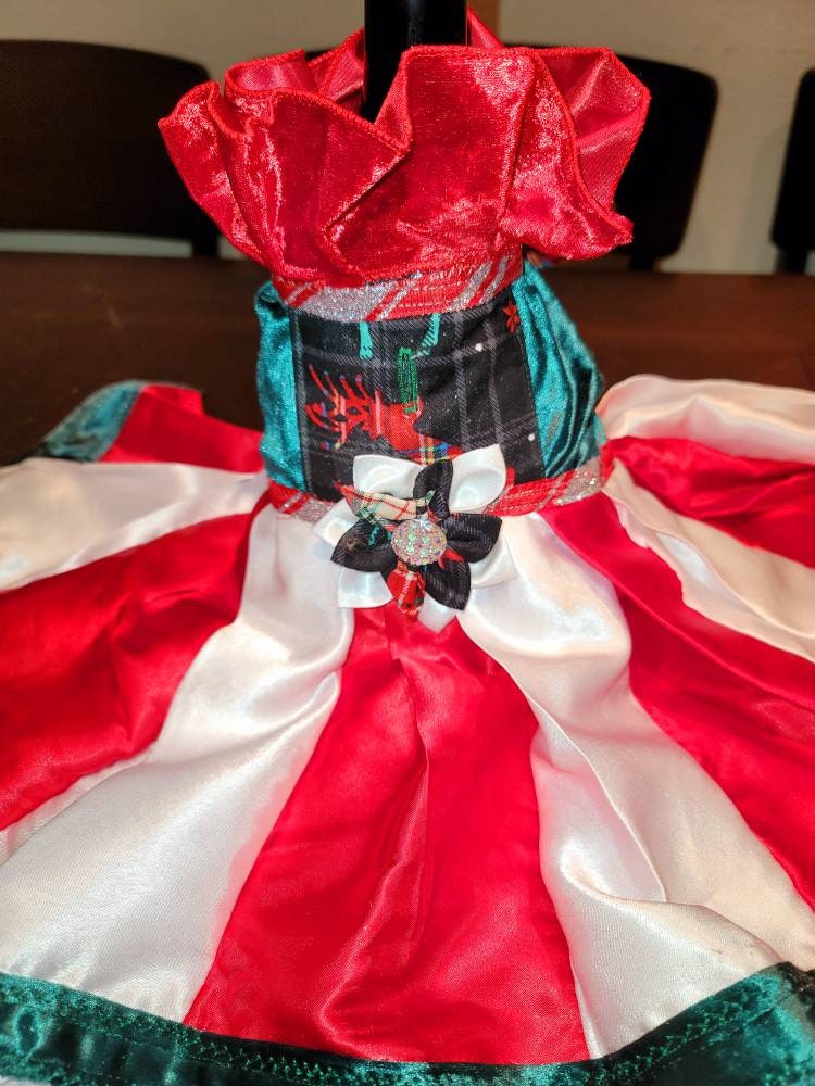 Pet holiday dress, pet Christmas dress, Christmas Pet dresses, Christmas cat dresses, Christmas dog dresses, holiday Pet dresses