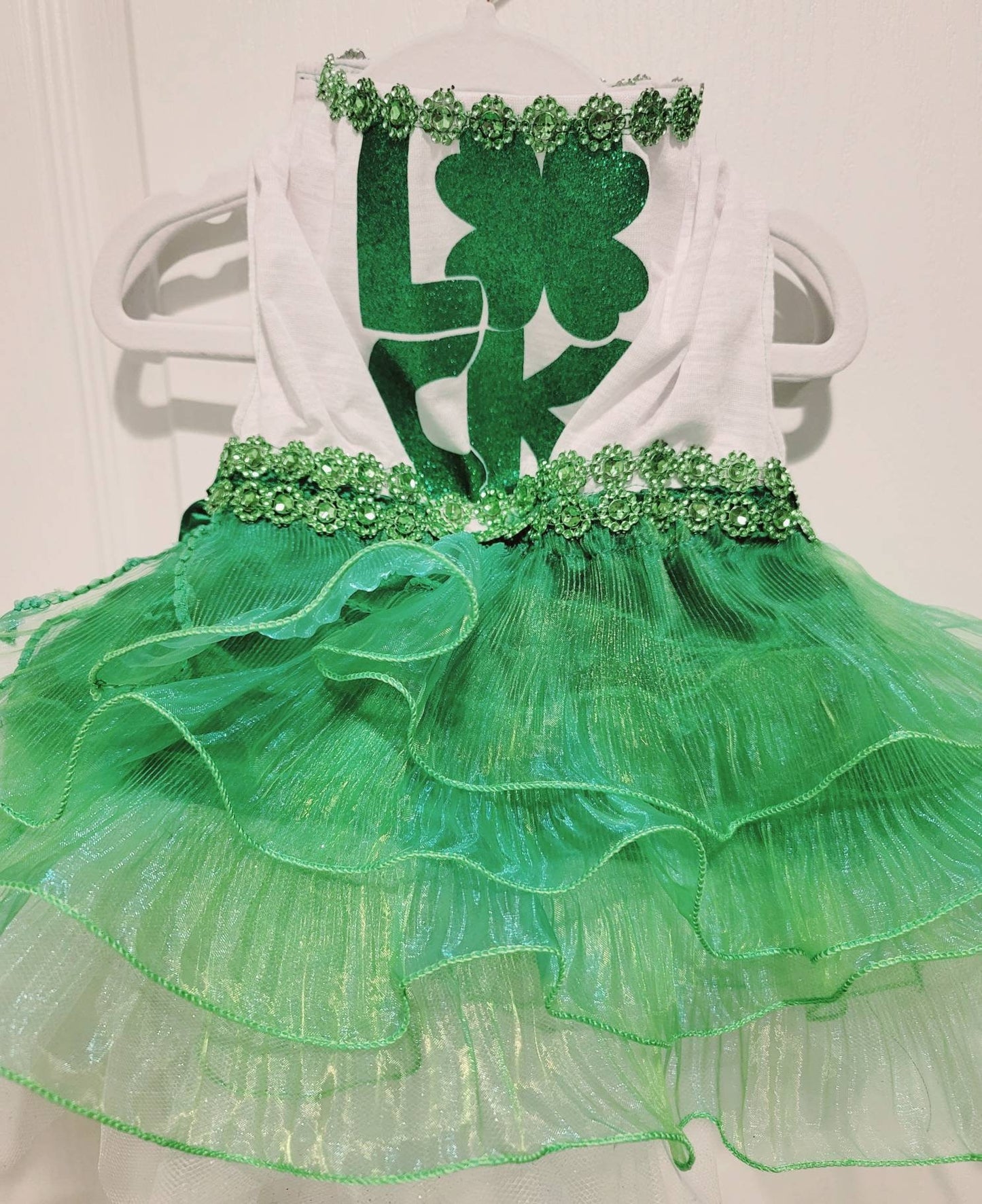 St Patrick's day Pet Dress, Patty's day pet dress, Irish pet dress, St Patrick day dog dress, lucky pet dress, Patty's day dog dress