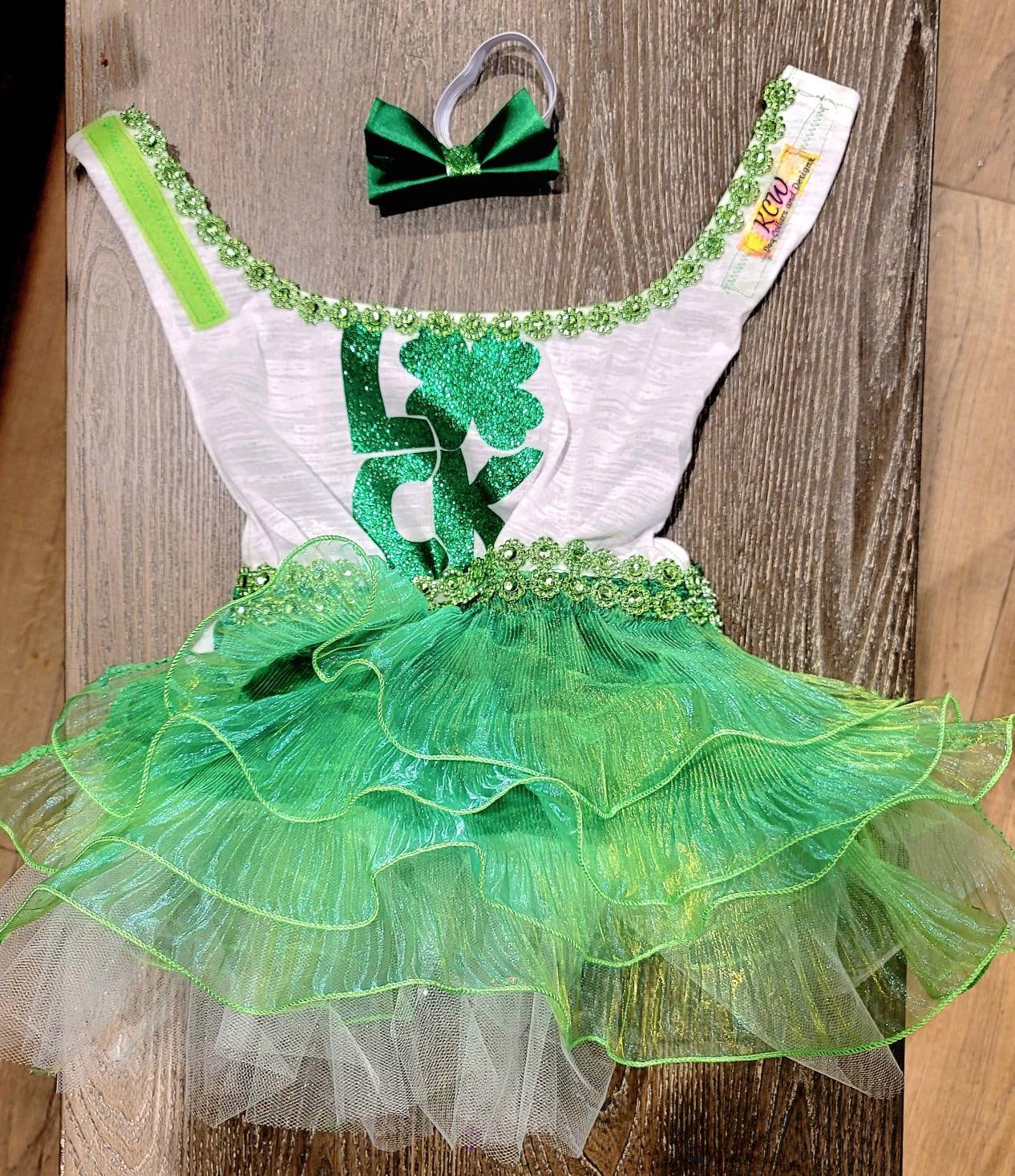 St Patrick's day Pet Dress, Patty's day pet dress, Irish pet dress, St Patrick day dog dress, lucky pet dress, Patty's day dog dress