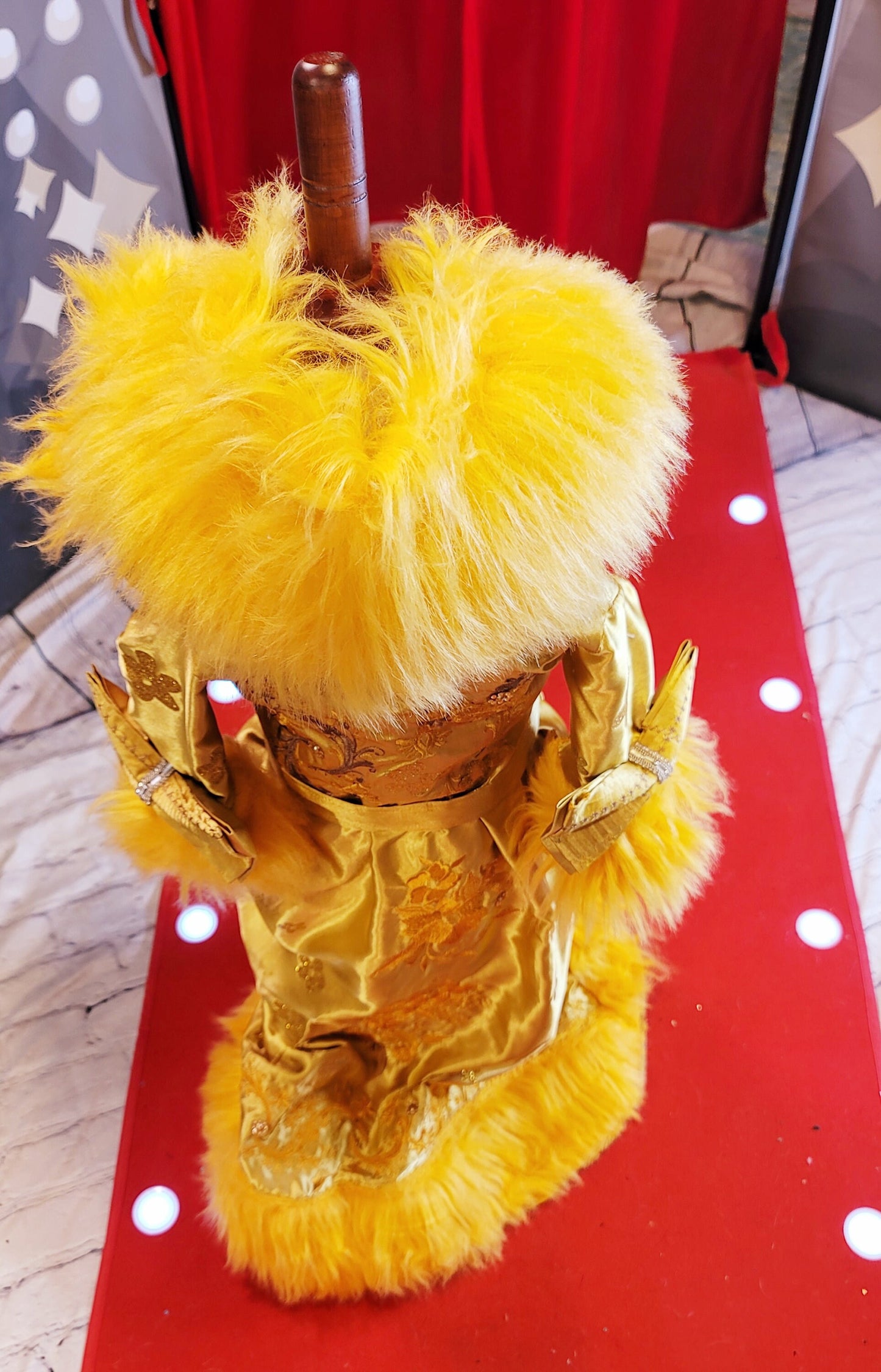 Rihanna pet dress, Rhianna dog costume, Rhianna chinese pet dress, mutt gala pet dress, Rhianna Halloween dog costume