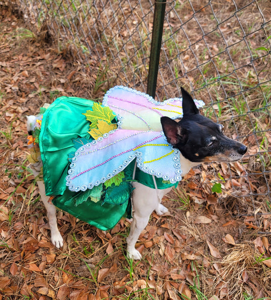 - Tinkerbell Pet Costume, Fairy Princess Pet Costume, Fairy Princess Cat dog costume, Halloween Pet costume, Tinkerbell dog costume