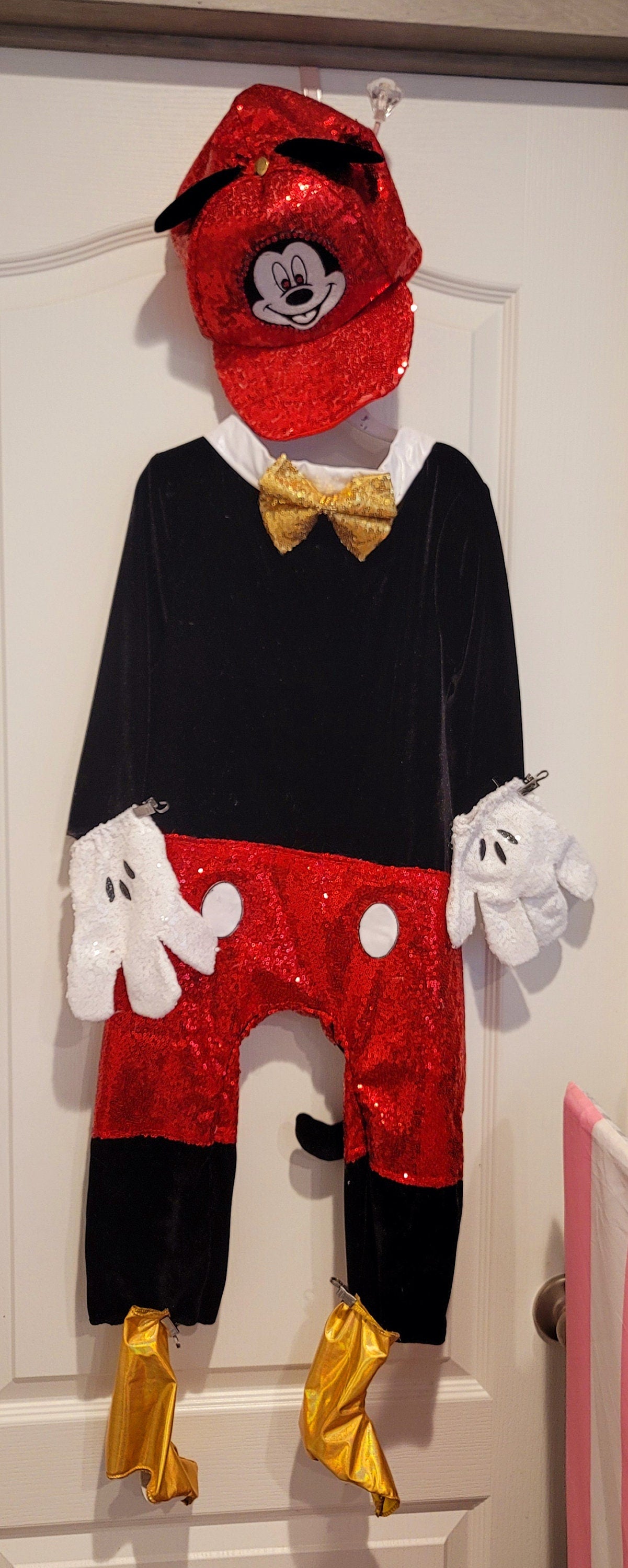 Mickey Mouse Kid Costume, Mickey Mouse Toddler Costume, Mickey Mouse Youth Costume, Mickey Sequin costume