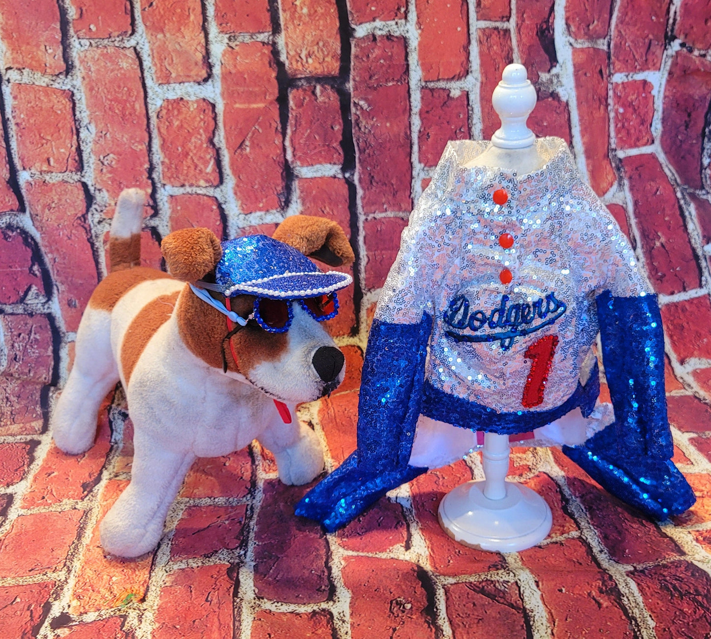 - Elton John Dodger sequin pet costume, Elton John Dodger dog costume, Elton cat costume
