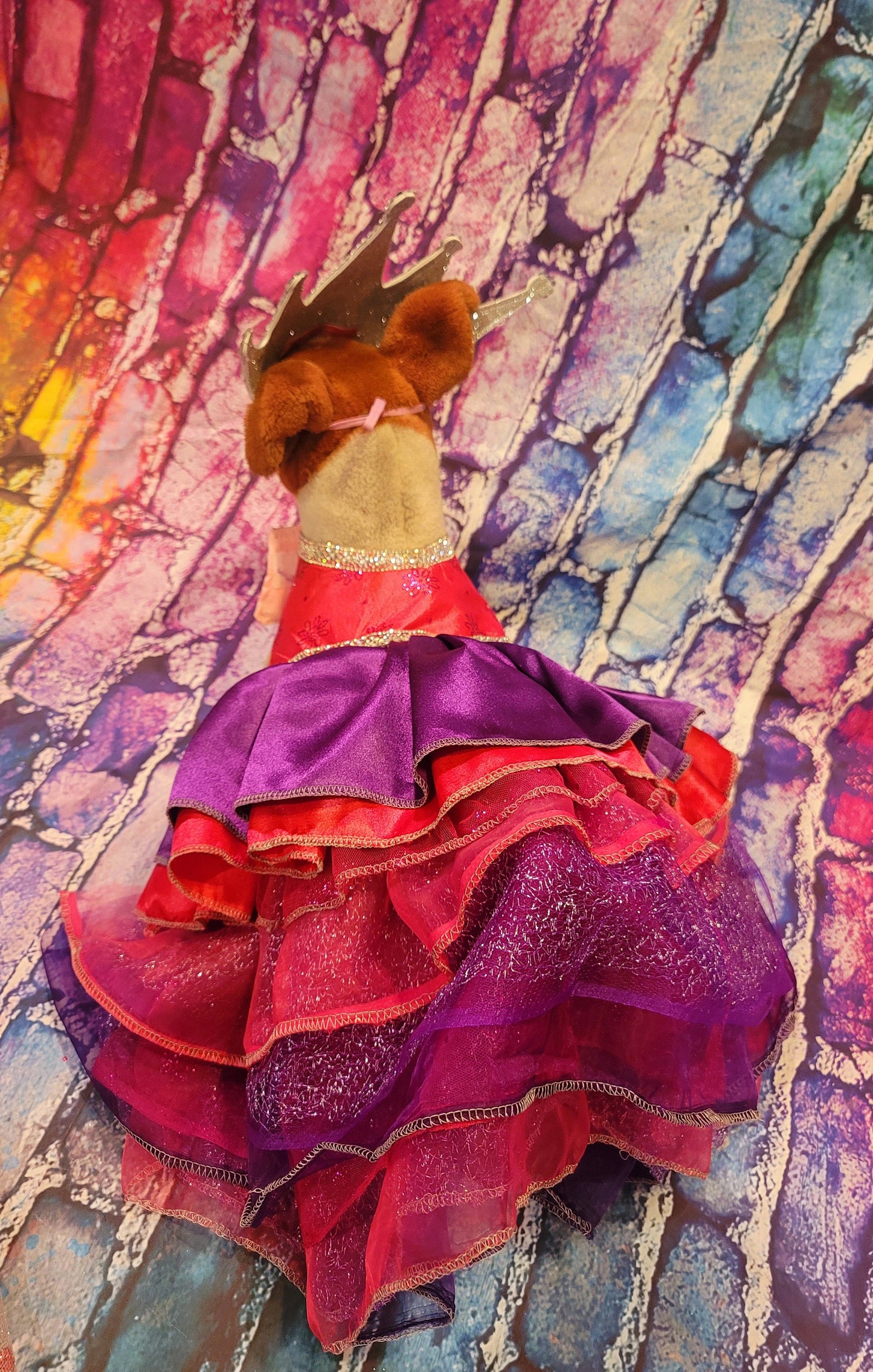 Pet Dress, special occasion pet dress, pink pet dress, purple pet dress, rhinestone dog dress, cat dress, new years eve pet, Christmas pet