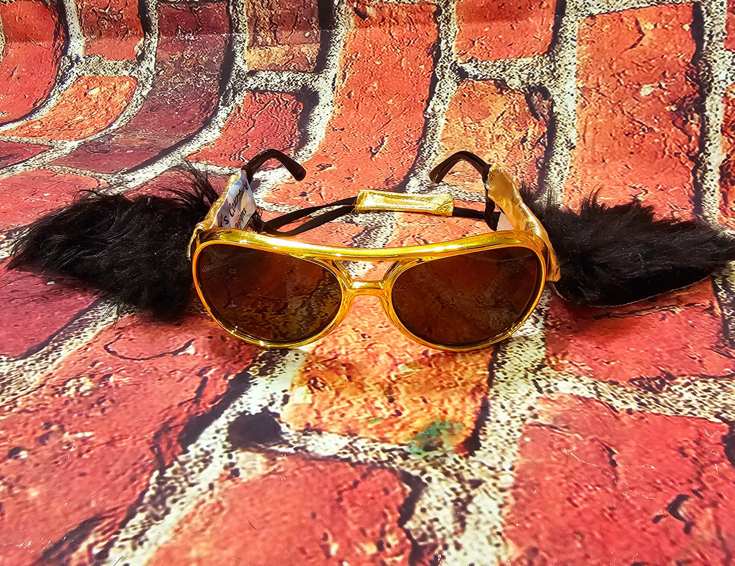 Elvis pet glasses, elvis dog glasses and sideburns, king of rock and roll pet glasses, costume pet glasses, costume dog glasses, elvis pet