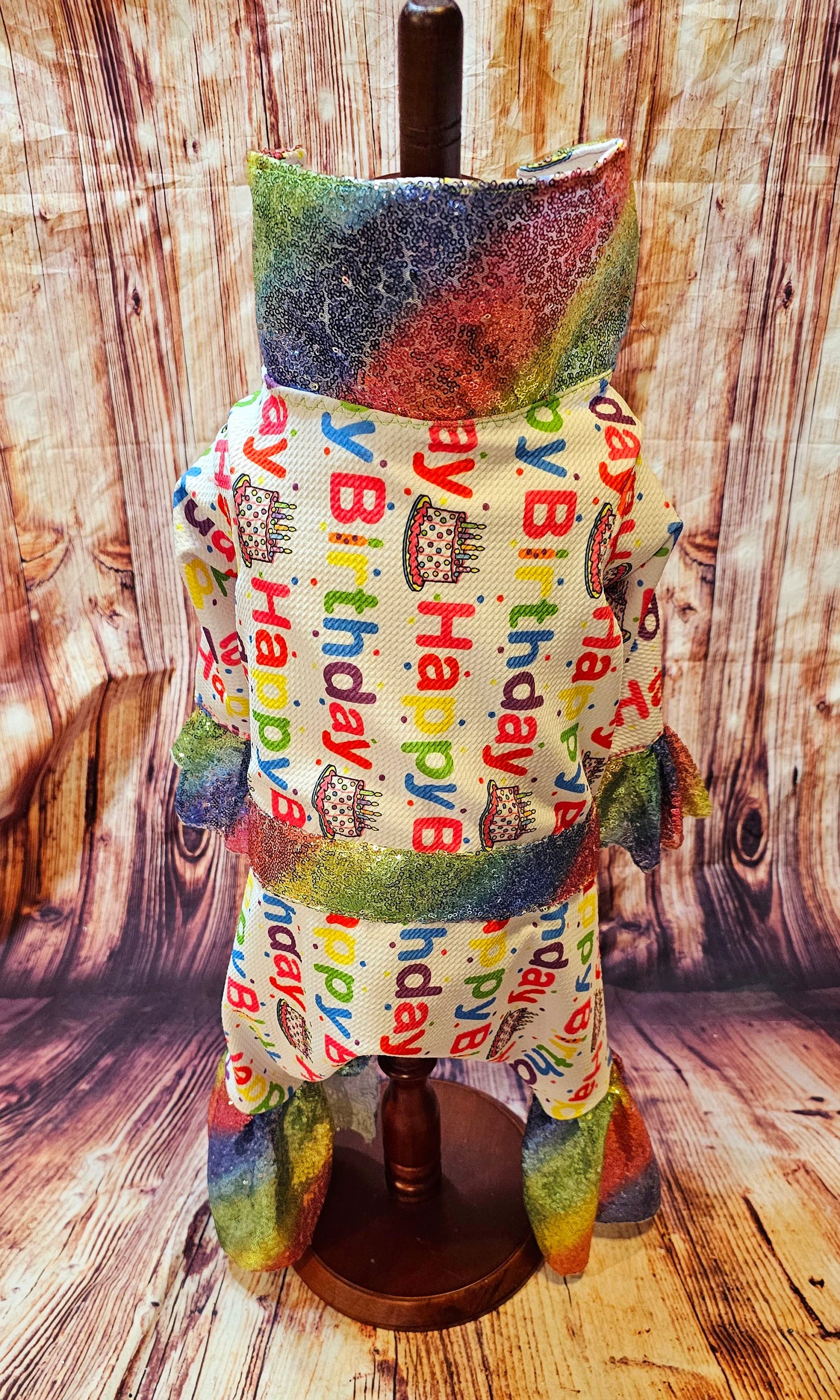 Birthday Boy Pet costume, Birthday boy dog costume, Happy Birthday sequin Pet suit and hat, Birthday Pet suit and hat, Birthday Pet body suit