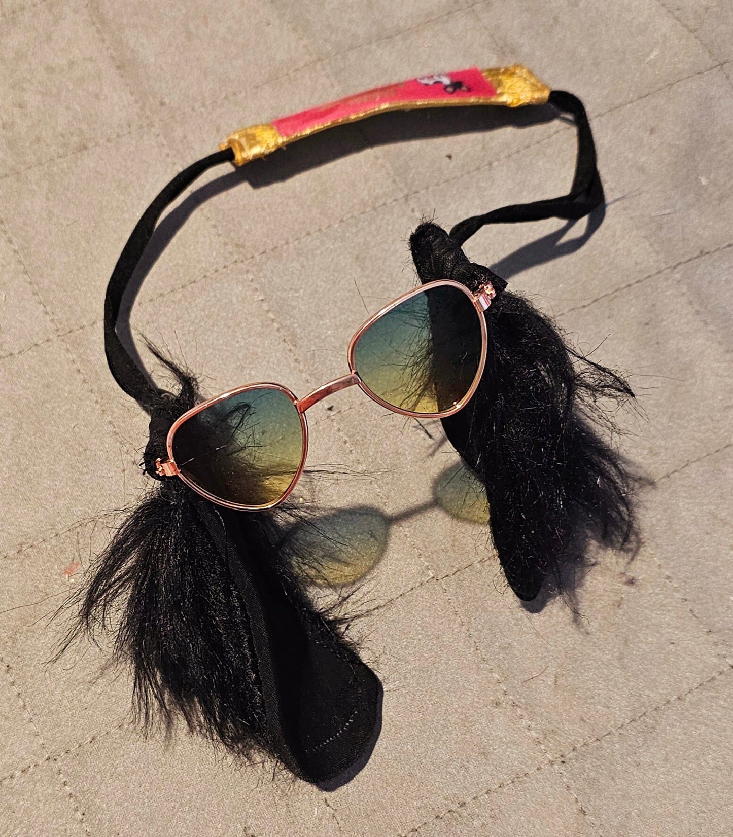 Elvis pet glasses, elvis dog glasses and sideburns, king of rock and roll pet glasses, costume pet glasses, costume dog glasses, elvis pet