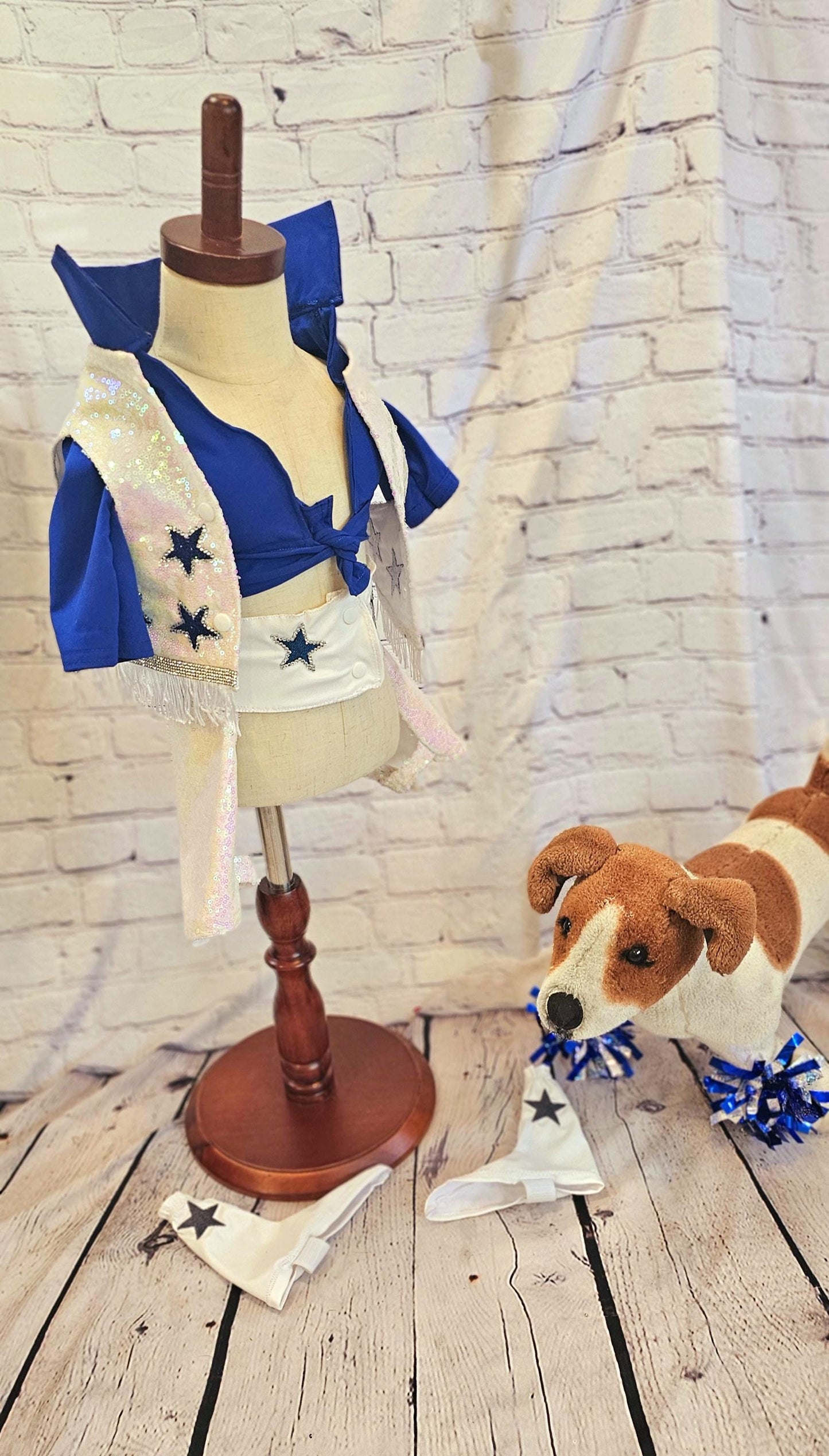 - Pet glitter Cheerleader, Cowboy dog cheerleader, cowboy cat cheerleader