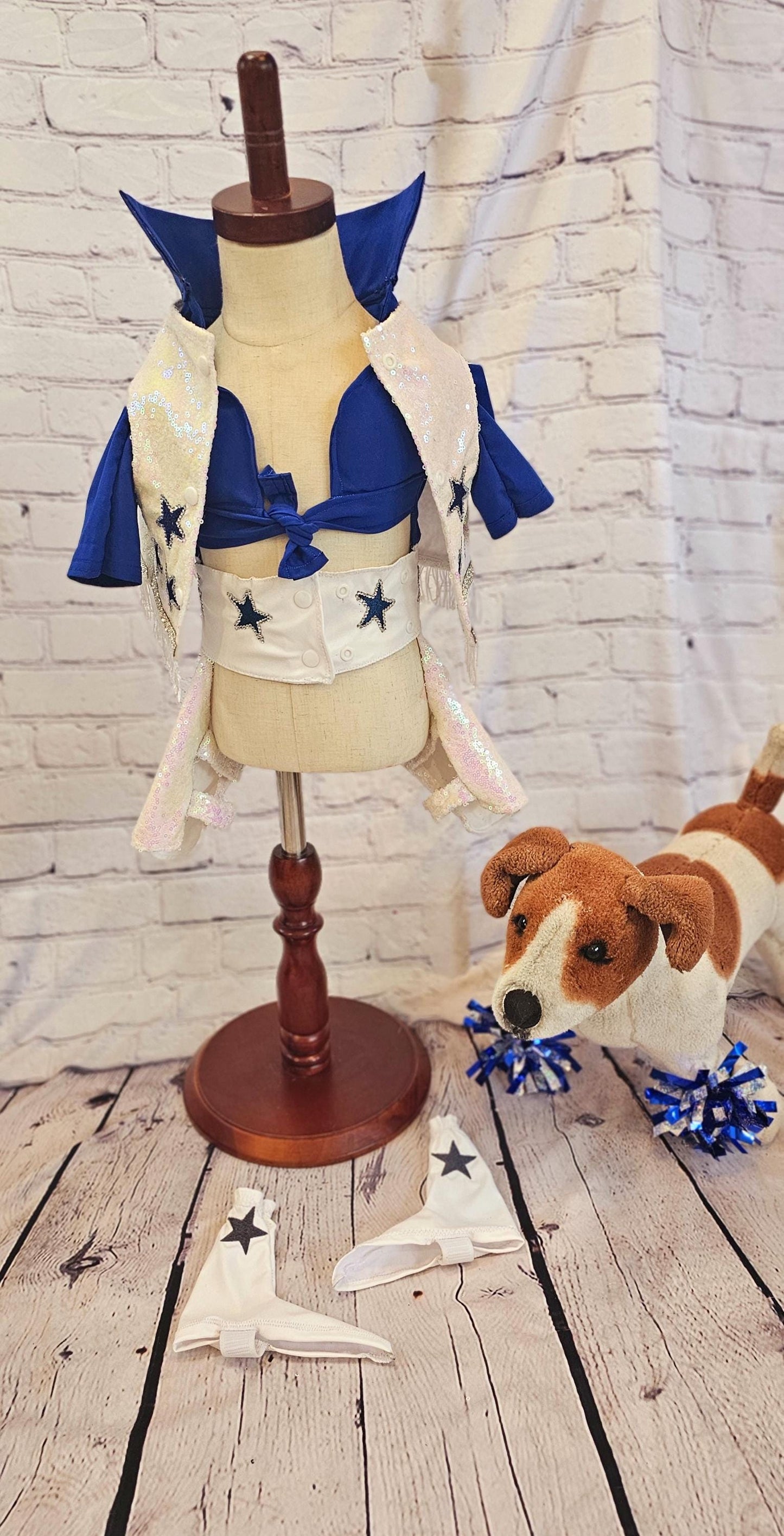 - Pet glitter Cheerleader, Cowboy dog cheerleader, cowboy cat cheerleader