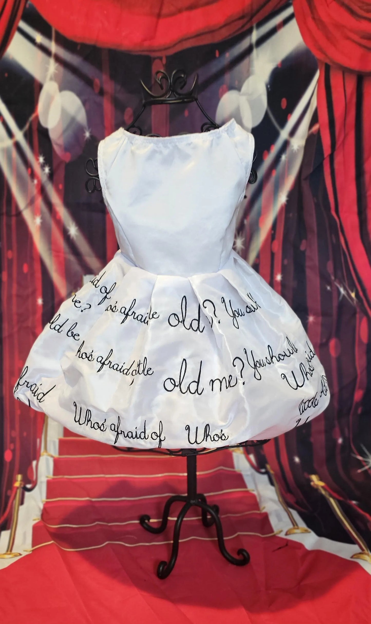 - TTPD Eras pet dress, I love you its ruining my life pet dress, TTPD pet dress, ttpd dog costume, who's afraid of little old me pet dress
