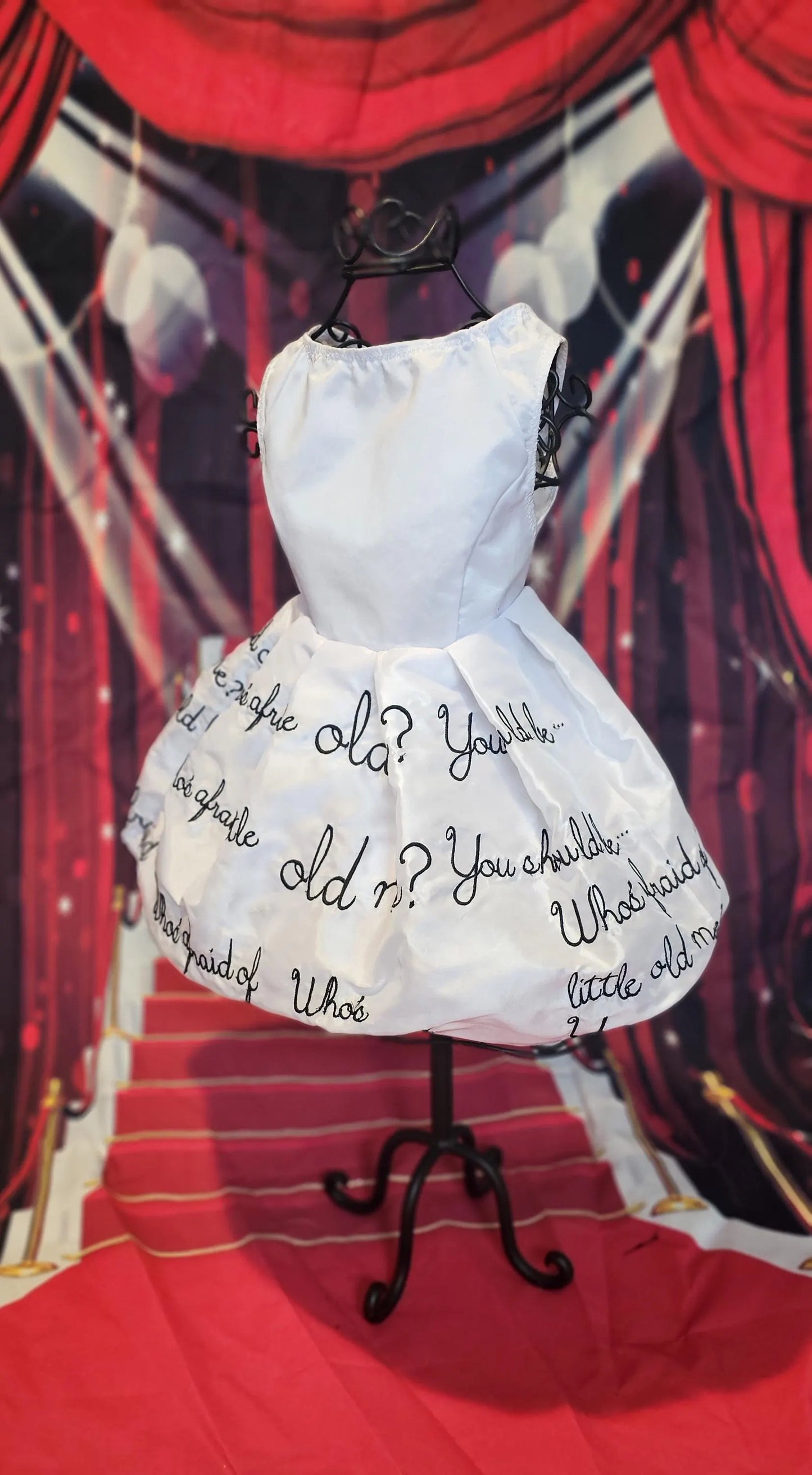 - TTPD Eras pet dress, I love you its ruining my life pet dress, TTPD pet dress, ttpd dog costume, who's afraid of little old me pet dress