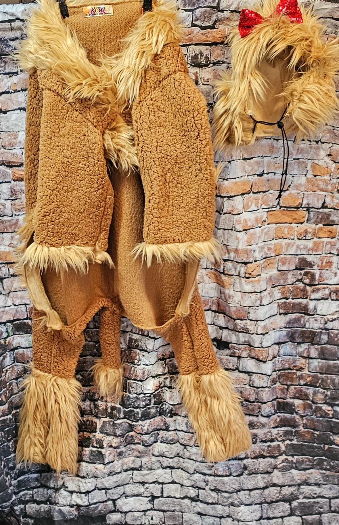 - Cowardly lion pet costume, Cowardly Lion dog costume, Cowardly Lion cat costume, Lion pet costume, Lion dog costume, pet Lion costume