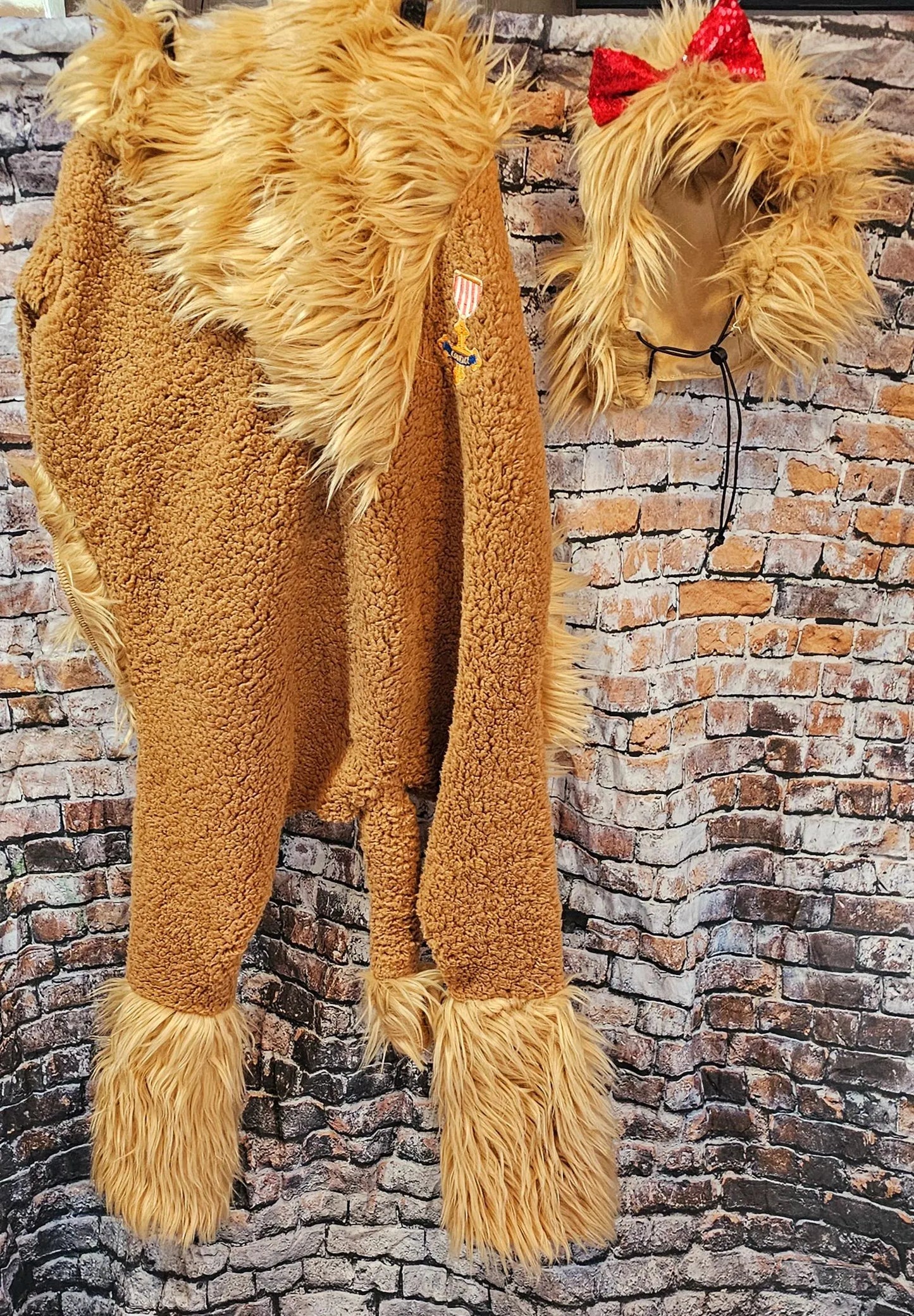 - Cowardly lion pet costume, Cowardly Lion dog costume, Cowardly Lion cat costume, Lion pet costume, Lion dog costume, pet Lion costume