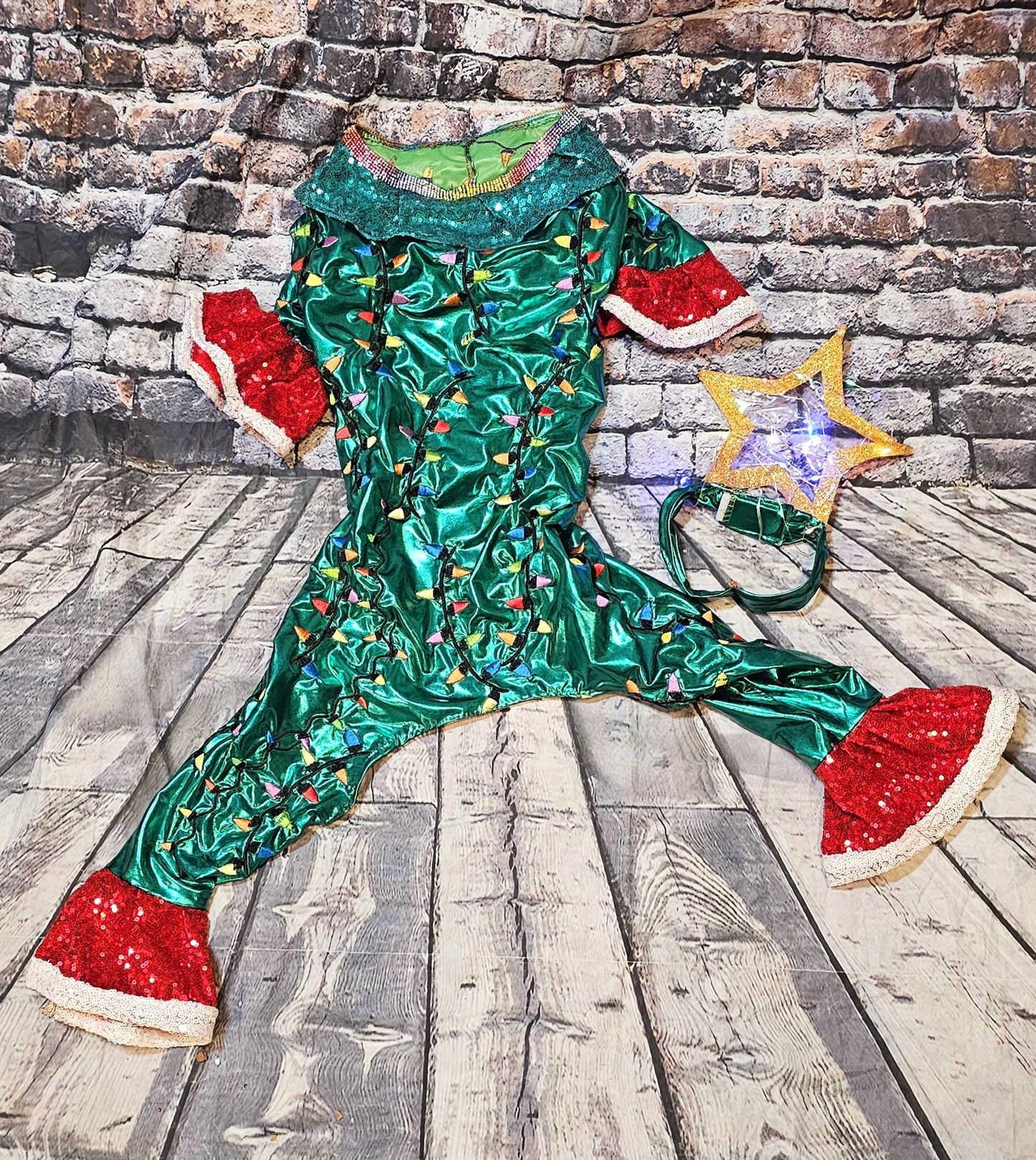 - Light up tree pet costume, Christmas tree pet costume, tree pet costume, light up tree pet costume, Christmas tree dog costume, light up Christmas tree cat costume