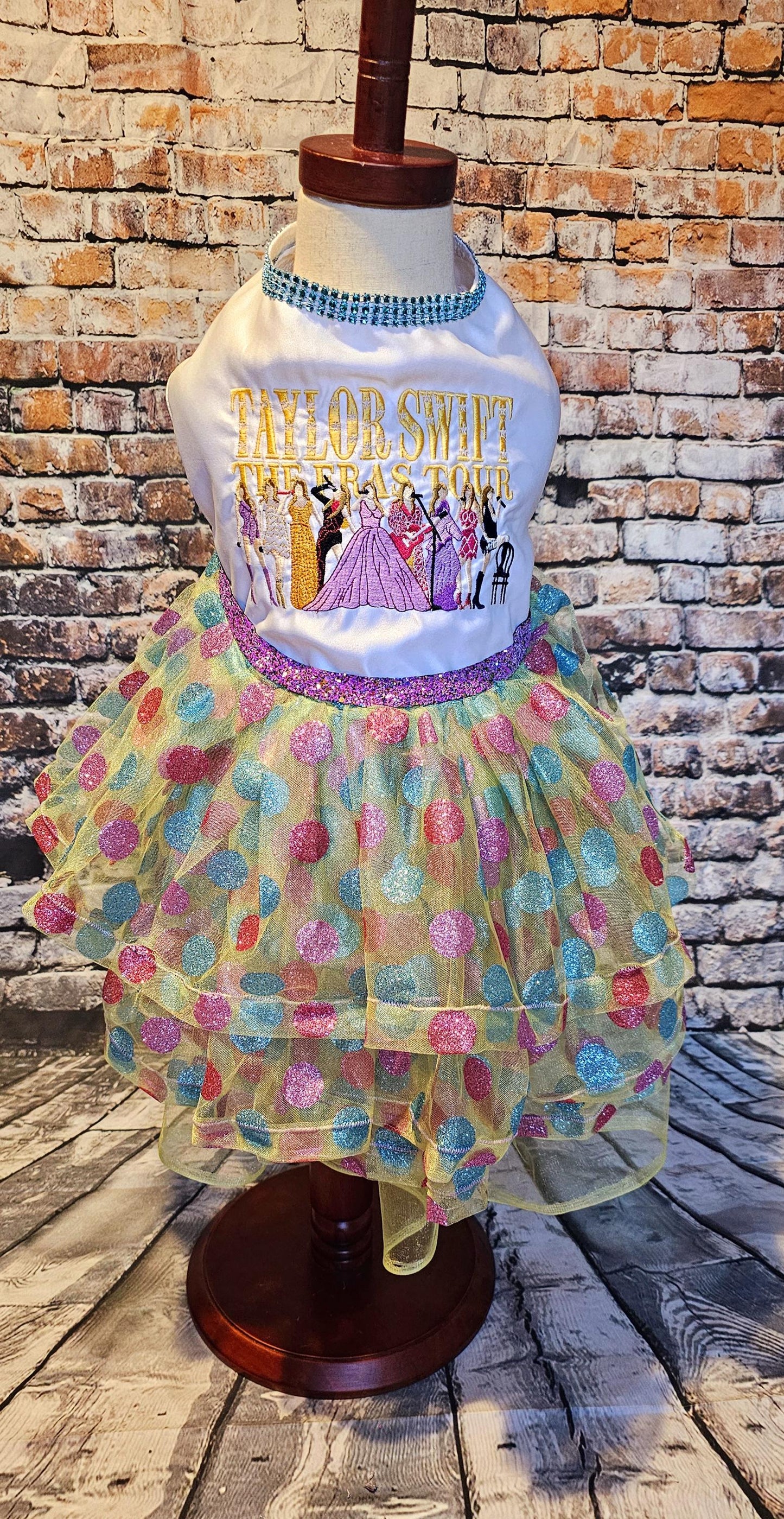 Taylor Era Pet dress, Embroidered Taylor pet dress, Taylor Era dog dress, Taylor Era cat dress, Era's dog dress
