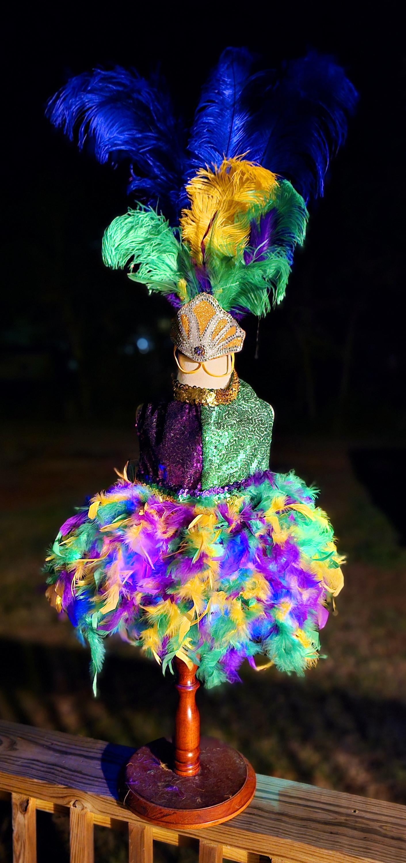 - Mardi Gras light up pet dress, mardi gras pet costume, mardi gras dog costume, fat tuesday pet costume, carnival pet costume, mardi gras cat