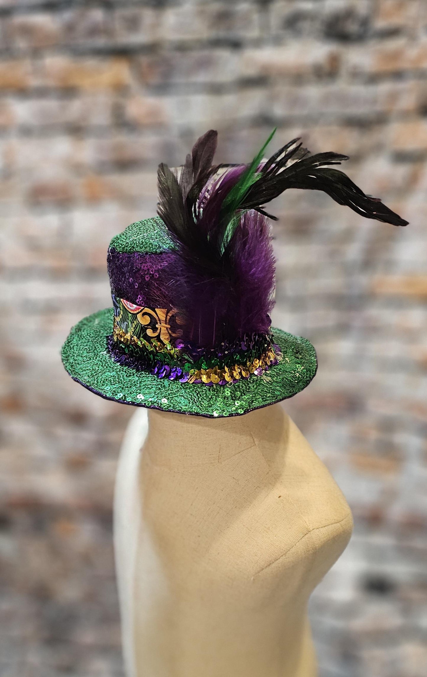 Mardi Gras sequin pet hat, fat tuesday pet hat, mardi gras pet hat, mardi gras dog hat, mardi gras cat hat, fat tuesday dog hat, sequin pet hat