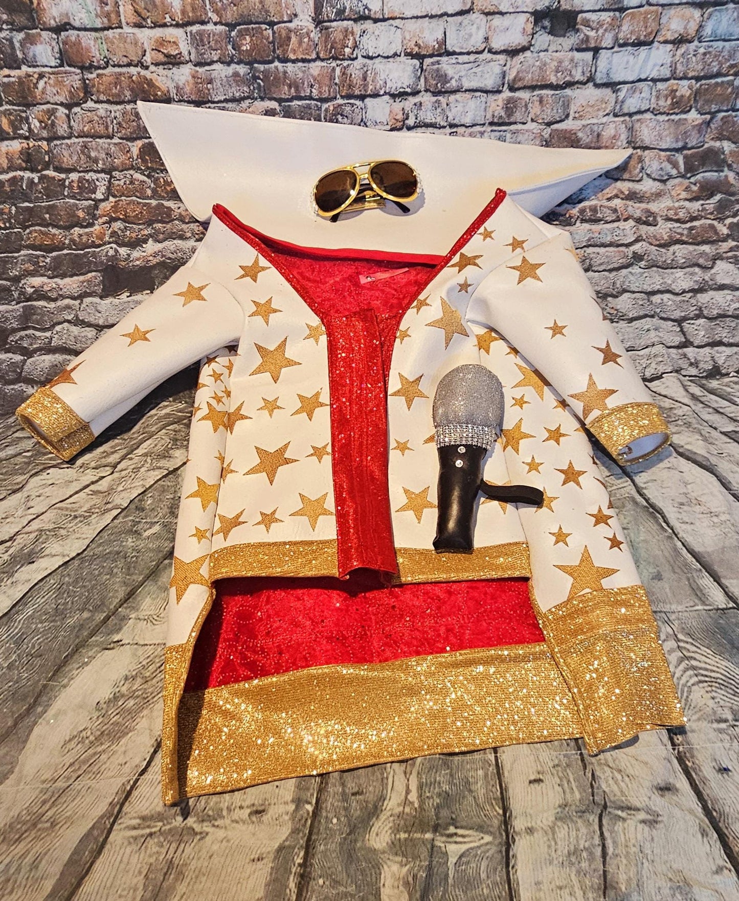 - Elvis pet costume, Elvis eagle pet jacket costume