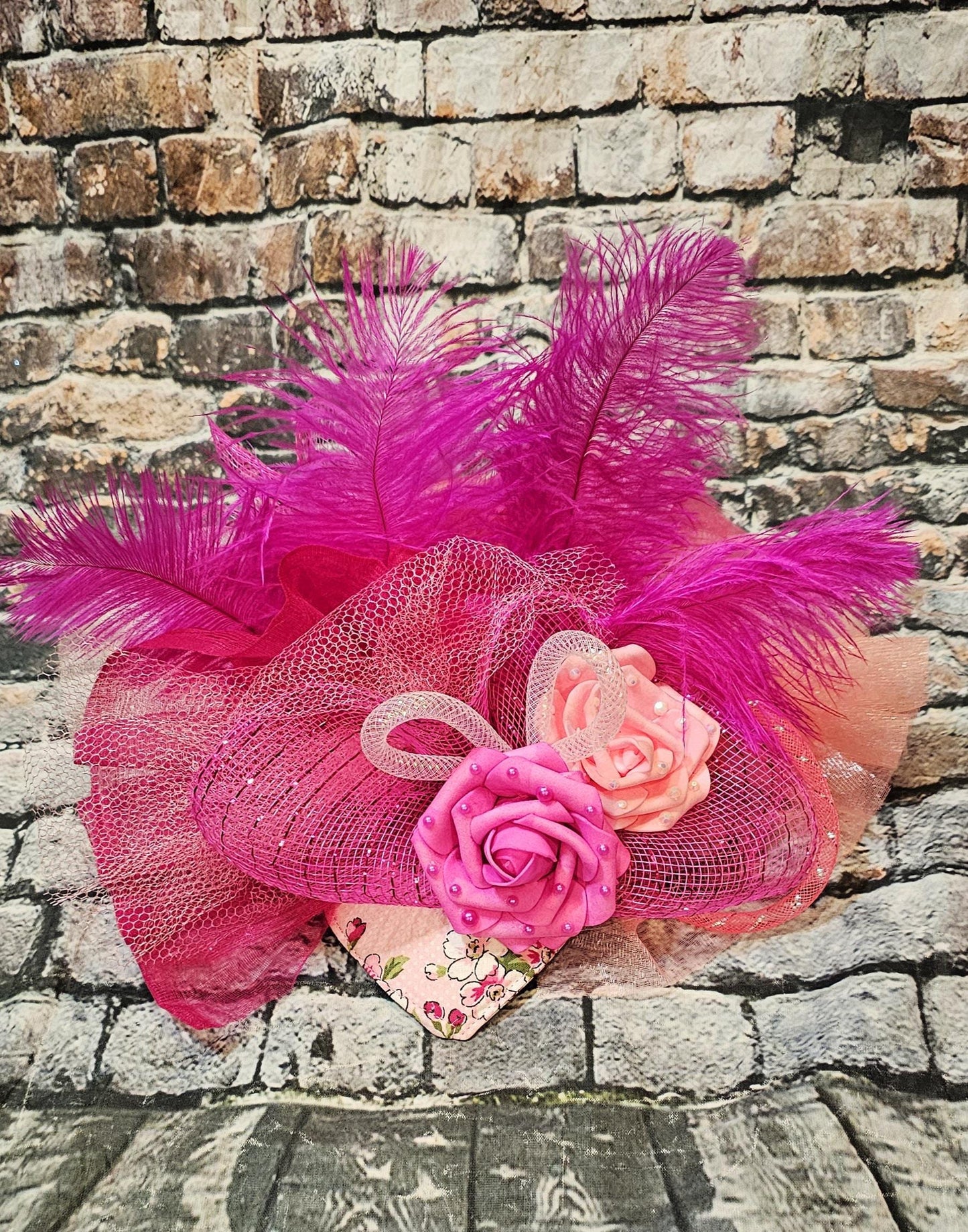 Kentucky Derby flower pet fasinator hat, Kentucky Derby flower dog fasinator hat, pet fasinator hat, dog fasinator hats, pet birthday hat