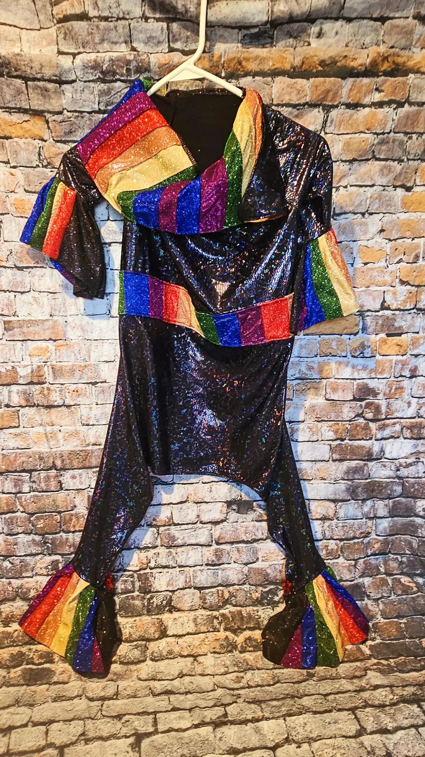 Glitter rainbow pride pet body suit, rainbow pet body suit, gay pride pet body suit, pride dog body suit, pride cat body suit, pride pet clothes