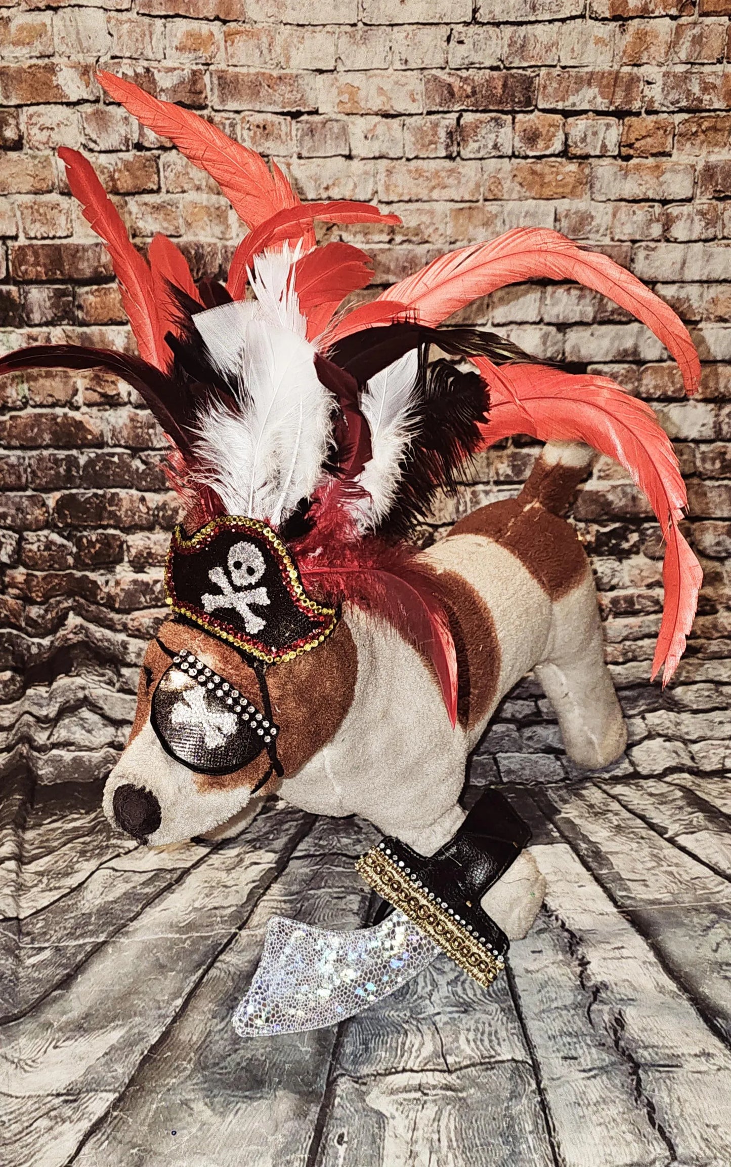 Pet Pirate hat, pet pirate sword, pet pirate patch, pet pirate accessories, dog pirate hat. Dog pirate sword, dog pirate patch,  pirate pet