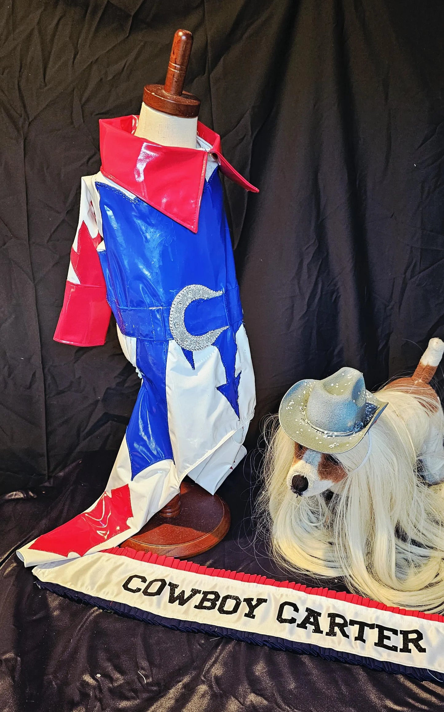 -  Beyonce pet costume, Beyounce dog costume, Cowboy carter pet costume
